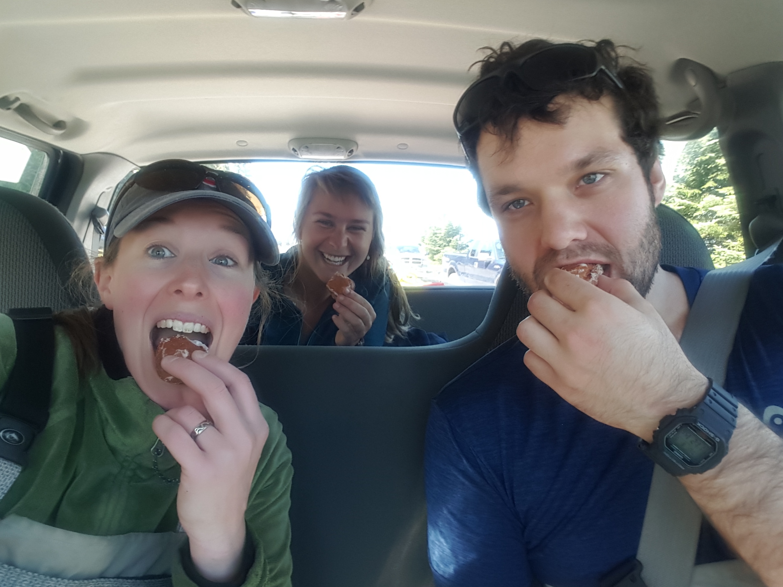 Eating donuts_photo by Anne Beaudreau